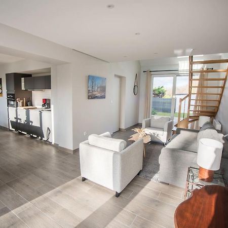 Salicorne Villa rénovée à l'orée de la zone naturelle Groffliers Esterno foto