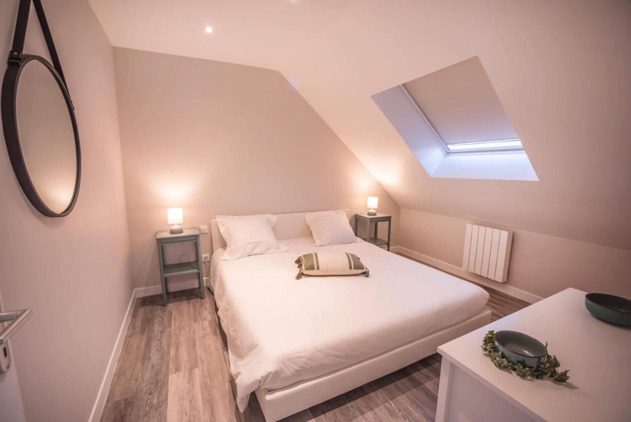 Salicorne Villa rénovée à l'orée de la zone naturelle Groffliers Esterno foto
